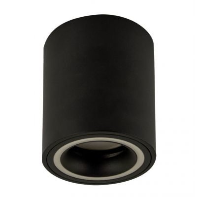 Oprawa sufitowa spot tuba czarna GU10 INDI IDEUS (04046)